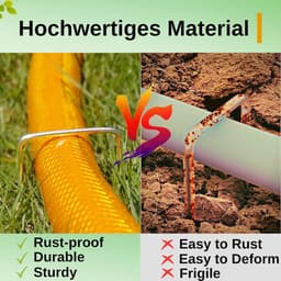 Grondankers 75 stuks - Gegalvaniseerd staal - Roestvrij en duurzaam - Ideaal voor tenten en netten - m-winkel — thumbnail 5