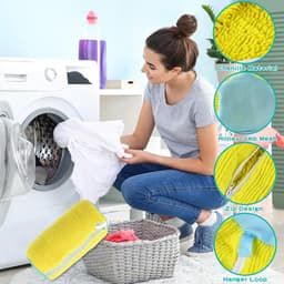 Herbruikbare Waszak voor Schoenen, Efficiënte Reiniging en Opberging, Ideaal voor Reis en Thuisgebruik — thumbnail 2