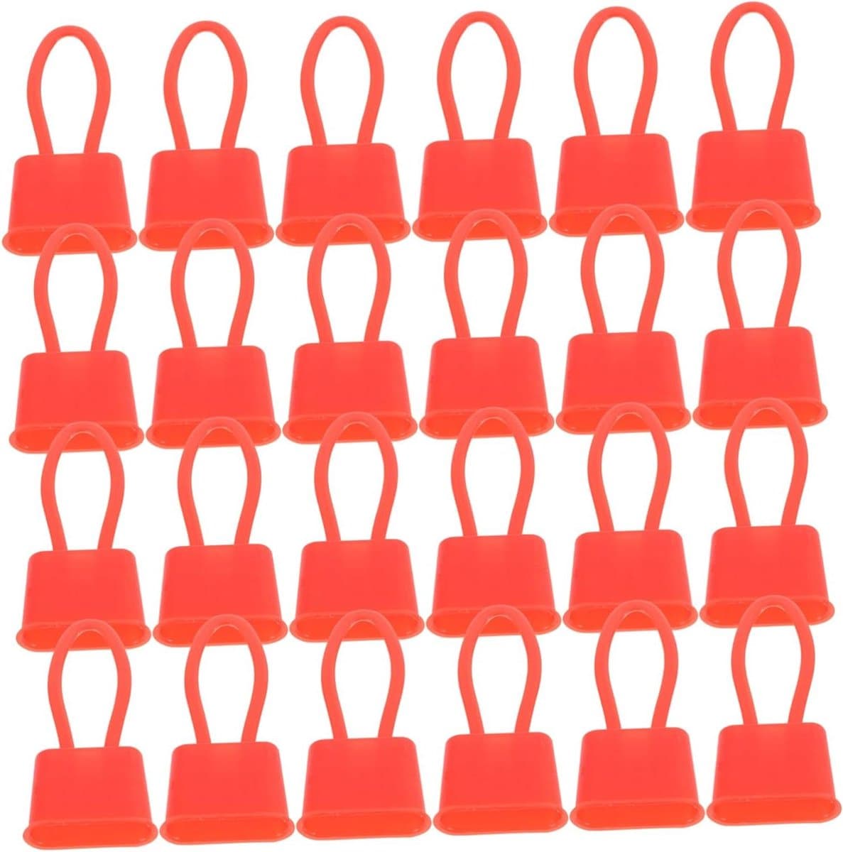 Netzak Sluitingen - Haakjes voor Zakken - Opbergen van Groenten - Duurzaam Kunststof - 4.8 x 2 x 0.1 cm — afbeelding 1
