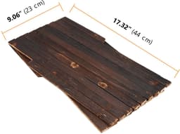 Dailygoods - Uittrekbare Houten Tuinhekje en Plantenscherm - 200x30 cm voor Tuin en Balkon — thumbnail 5