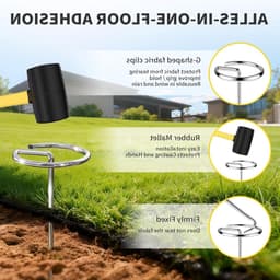 Grondankers Ø 4 mm voor worteldoek - 100 stuks voor stevige bevestiging en bescherming tegen onkruid — thumbnail 5
