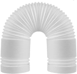 Afvoerslang - Ventilatiebuis - Mobiele Airco - Flexibel PVC - 150mm x 2m - Grijs — thumbnail 1