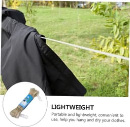 Waslijn Met Haken - Drooglijn Reizen - Kleding Drogen - Verstelbaar En Winddicht - 2 Meter - Diverse Kleuren — thumbnail 4