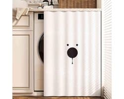Wasmachine Kastgordijn - Gordijn voor Kast - Bescherming Kast - Waterdicht Stofwerend - 100x100CM - Effene Kleuren