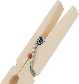 300 stuks 7,2 cm houten wasknijpers voor waslijn en knutselprojecten, ideaal voor fotowand en ambachten binnen en buiten — thumbnail 5