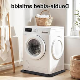 Dubbelzijdige wasmachine-onderlegger 60 x 60 cm, antislip en wasbaar, multifunctionele beschermmat voor keuken en badkamer — thumbnail 4