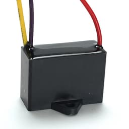 Allecto - CBB61 Capacitor - 1.5 UF + 2.5 UF - Betrouwbaar voor plafondventilators - Zwart - Capaciteit 1.5 Microfarad - Geschikt voor 250V AC - Com... — thumbnail 5