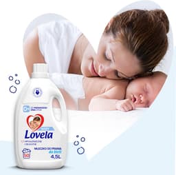 Lovela - Wasmiddel - Hypoallergene melk - Voor het wassen van baby & witte kleding - 4,5l — thumbnail 2