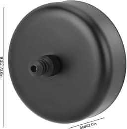 Drooglijn - Waslijn - Kleding Drogen - Uitschuifbaar - 9.2 cm diameter - Zwart — thumbnail 5