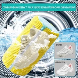 Herbruikbare waszakken voor schoenen - 2 stuks, 360 graden bescherming voor fijne stoffen, geschikt voor alle schoenmaat en type, ideaal voor de wasmachine en schoenen droger — thumbnail 4