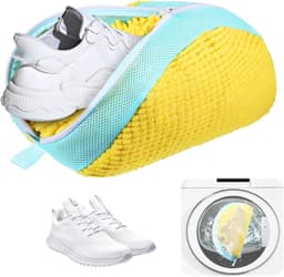 Schoenwaszak voor de wasmachine, 1 stuk, beschermt schoenen, ideaal voor sport- en wandelschoenen — thumbnail 1