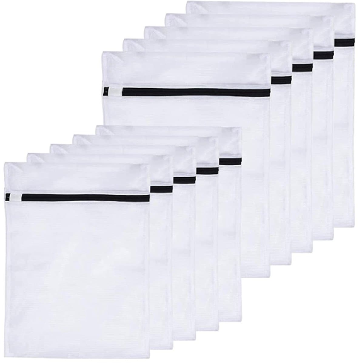 TOVBMUP Wasnetten - Waszakken - Wasnet - Bescherm je Wasgoed en Wasmachine - Opbergzakken - Packing Cubes - Travel Organizer - Opbergzakken voor op reis - Perfect voor slaapzaal, thuisopslag - Delicate waszakken - 10 stuks — afbeelding 1