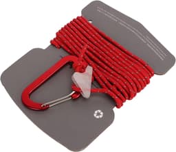 Hangende Waslijn - Verstelbaar Outdoor - Buiten Droge Kleding - Reflecterende Draad - 4 Meter - Rood — thumbnail 5