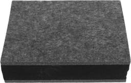 Studio Isolatiepads - Luidspreker Verhogers - Trillingsdemping Audio - Antislip Onderkant - 20 x 15 x 6 cm - Grijs — thumbnail 1