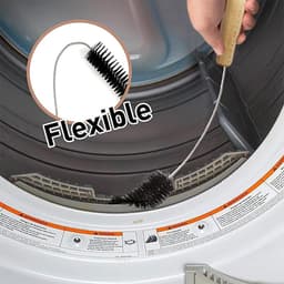 Reinigingsset Ventilatie - Pluisgereedschap Droger - Apparaten Onderhouden - Flexibele Borstelkop - 70 cm Lengte - Zwart — thumbnail 2