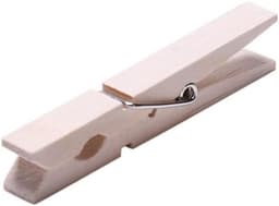 Wasknijpers Houten - Kledingklemmen Hanger - Wasgoed Drogen - Sterke Veer - 52 Stuks - Niet gespecificeerd — thumbnail 5