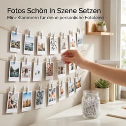 Dailygoods- Wasknijpers Hout 72 Stuks - Mini Wasknijpers - Decoratieve Klemmen - Knutselen - DIY Projecten - Creatieve Tafeldecoratie - Knijpers — thumbnail 5