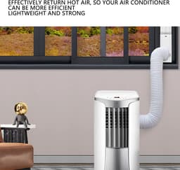 Dailygoods- Afvoerslang Verbeterde Verbinding - Slangconnector - Airco Accessoires - Warmteafvoer - Hoogwaardige ABS - Efficiënt Koelen - Airconditioner — thumbnail 5
