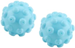 Dailygoods - Dailygoody - Herbruikbare Wasvloeistof Doseerballen - Duurzaam en Creatief - Blauw - Versnelt Droogproces - Zorgt voor Luchtigheid en Zachtheid - 2 Stuks — thumbnail 4