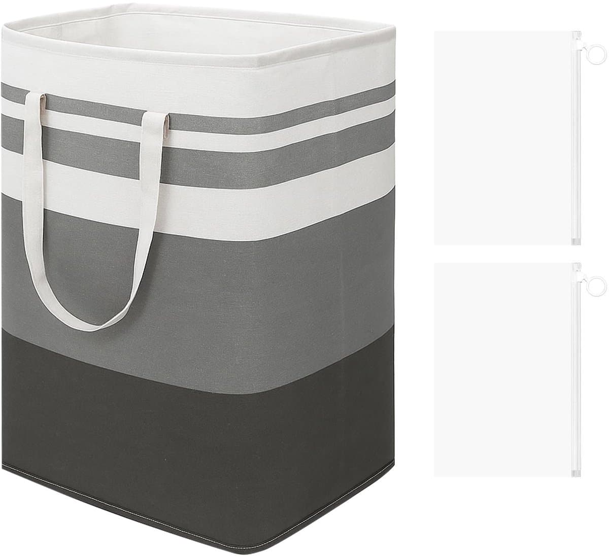 Dailygoods - Opvouwbare Wasmand met 2 Opbergzakken en Handvat — afbeelding 1