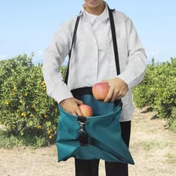 Fruitplukzak - Tuinschort - Bessen Plukken - Snelsluitzakken - 40x38x28cm - Groen — thumbnail 5