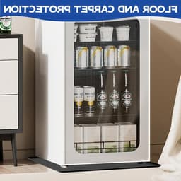Waterdichte Siliconen Vloerbescherming Bak 60 x 60 cm voor Wasmachines, Droogkasten en Koelkasten, Lekbescherming en Onderhoudsgemak — thumbnail 3