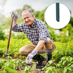 Grondankers - Tuinharingen - Buitenbevestiging - U-vormig ontwerp - 50 stuks - Groen — thumbnail 2