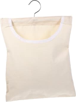 Wasknijper Opbergtas - Kledingclip Houder - Wasgoed Organiseren - Duurzaam Canvas Materiaal - 35x27x1 cm - Beige — thumbnail 1
