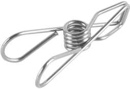 Dailygoody - Metaal Klemmen - 100 stuks Kleding- en Documentenklemmen - Duurzaam en multifunctioneel - Perfect voor kantoor - Kantooraccessoires - Ste... — thumbnail 3