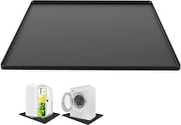 Wasmachine lekbak - Beschermmat apparaat - Voorkom waterschade - Antislip siliconen - 60 x 60 cm - Multicolor — thumbnail 1