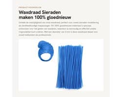 Dailygoods- Waslijn Gieten - Waslijn 3mm - Wasdraad - Gereedschap voor Sieraden - Functioneel Gereedschap - 100% Gloednieuw - Wasmateriaal
