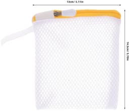 Dailygoods- Wasmiddel - 6x Waszakken - Ondergoed/Delicate - Mesh - Reiswaszakken - Zipper - Bescherming tegen vervorming - Waszak — thumbnail 5