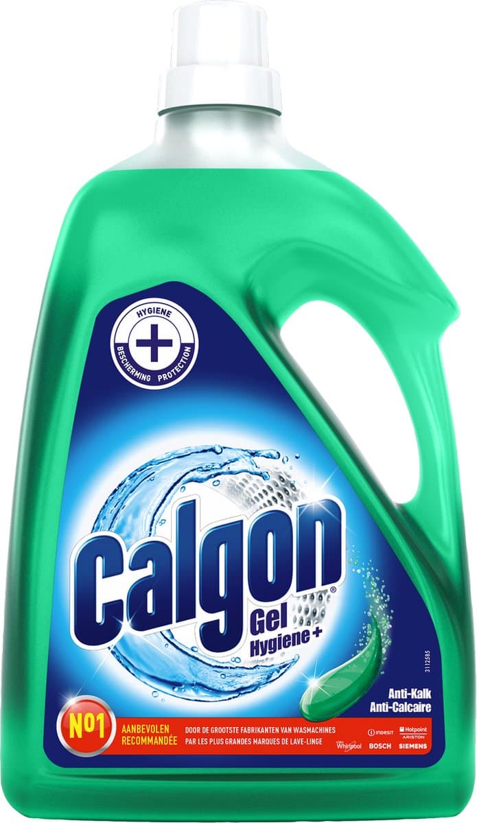 Calgon Hygiëne+ Gel - Wasmachine Reiniger en Anti Kalk - 45 Wasbeurten - 2,25 L — afbeelding 1