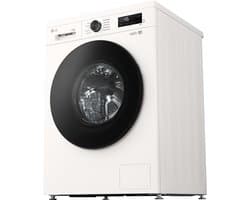 LG W4X1085NWB was‑droogcombinatie 8/5 kg met 6 Motion DD voor optimale stofverzorging - TurboWash 360 voor sneller wassen - Steam voor anti‑allergie en ThinQ slimme bediening. Energieklasse A — afbeelding 1