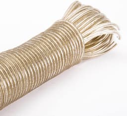 Zware waslijn met stalen kern en 2 spanners - 20m PVC bedekte waslijn voor binnen en buiten — thumbnail 4