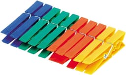 Set van 20 Sterke Wasknijpers - Kunststof Kledinghangers voor Buiten en Binnen — thumbnail 2