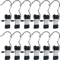 30x Ruimtebesparende Dubbele Wasknijpers met Klem voor Kleding, Hoeden en Laarzen — thumbnail 1