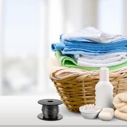 Waslijn Ophangkabel - Drooglijndraad Staalkabel - Buiten Kleding Drogen - Roestvrij Staal 30kg - 100 Meter Lengte - Zilver — thumbnail 3