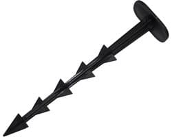 Grondankers - Haringen grondpennen - Worteldoek bevestigen - Hoge UV-stabiliteit - 15 cm lengte — afbeelding 1