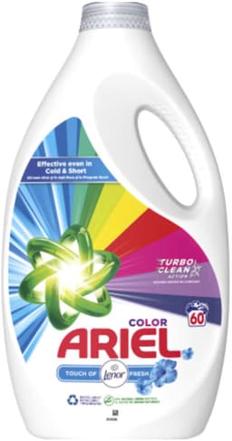 Ariel Wasmiddel Color Touch Of Lenor 60 wasbeurten - 3 liter — thumbnail 1