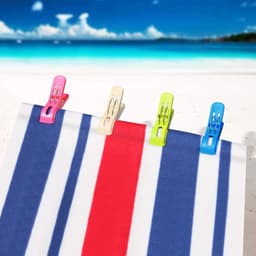 Grote Wasknijpers - Kunststof Clips - Handdoeken Vastzetten - Extra Grote Opening - 12cm Lengte - Mix Kleuren — thumbnail 4