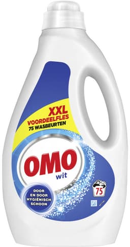 Omo - Vloeibaar Wasmiddel - Wit XXL - 75 Wasbeurten — thumbnail 1