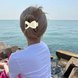 Grote Matte Haarspeld Clips Set - Sterke Anti-Slip Klemmen voor Dik of Dun Haar - 4 Stuks — thumbnail 2