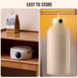 Draagbare Wasdroger 600 W – Waslijn met Droogtas, PTC Verwarmingselement en LED-display, Compacte Mini-droger met 5-uur timer, ideaal voor appartementen, studentenhuizen, campers of hotels — thumbnail 5