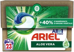 Ariel All-in-1 PODS – Aloë Vera – Wasmiddelcapsules – 23 stuks – +40% plantaardige ingrediënten — thumbnail 1