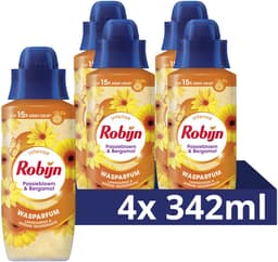 Robijn Intense Wasparfum - Passiebloem & Bergamot - geeft je kleding een langdurige, intense geur - 4 x 342 ml — thumbnail 1