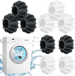 Allecto Plus - Drogerballen 10 stuks voor wasmachine - Herbruikbare wasballen voor thuis - Kleding reinigen - Donsjack - Wasdroger bal — thumbnail 1