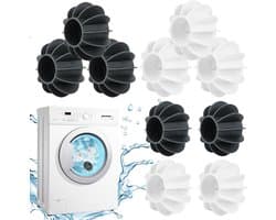Allecto Plus - Drogerballen 10 stuks voor wasmachine - Herbruikbare wasballen voor thuis - Kleding reinigen - Donsjack - Wasdroger bal