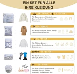 OKWISH Set Van 3 Waszakken Beschermend - Wasnetten - Bescherm je Wasgoed en Wasmachine - Voor Fijne Was en Reizen - 30x40 40x50 50x60 cm - Dacron Mesh - Beige — thumbnail 3