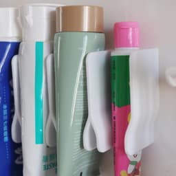 Wanddroogrek Uitschuifbaar - Kledinghanger Houder - Kledingrek Muur - Wasrek Inklapbaar - Droogrek Hangend - Badkamer Organizer - Ophangsysteem Zonder Boren - Kledingroede - Wasruimte Accessoires - Zuignap Bevestiging - Grijs - 1 Stuk — thumbnail 4